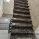 Готова мармурова сходинка 120×35 см Emperador Dark